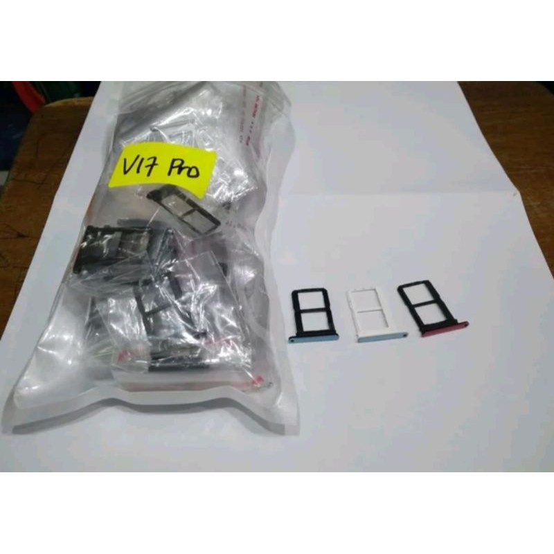 SIMTRAY SIM TRAY SIMLOCK SIM LOCK TEMPAT KARTU SLOT SIM VIVO V17 PRO V 17 PRO ORIGINAL
