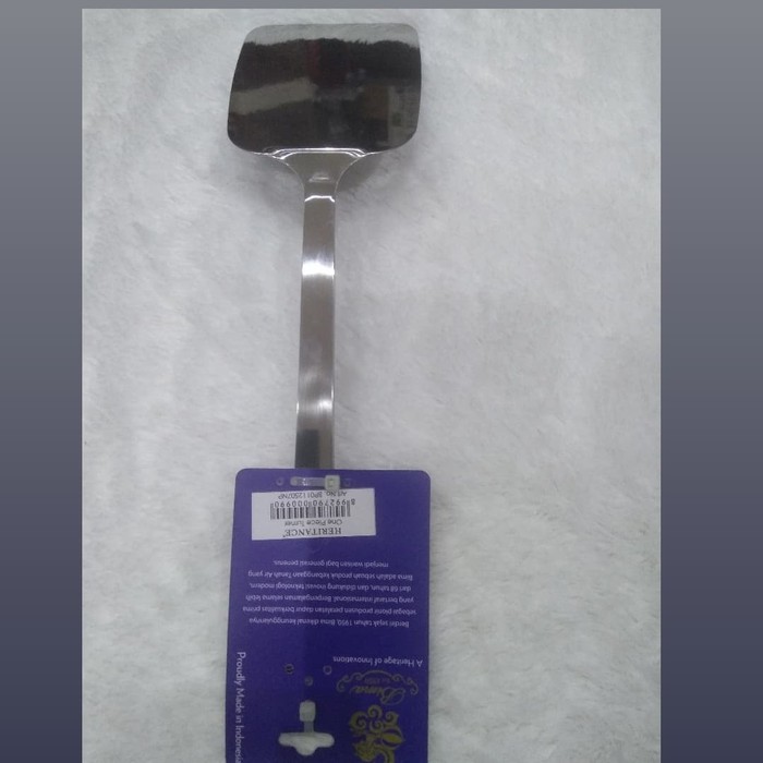 ONE PIECE BIMA TURNER SPATULA BP0112507NP  SODET SUTIL STAINLESS 9X33 CM