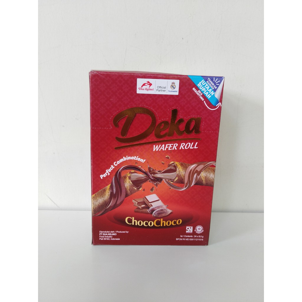 

Deka Wafer Rol Choco 24 x 8.5 gram