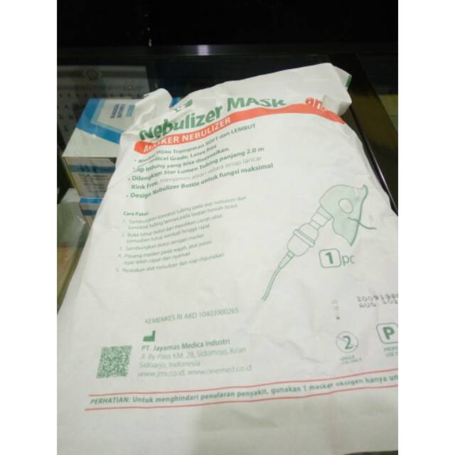 MASKER NEBULIZER / NEBULIZER MASK ANAK & DEWASA