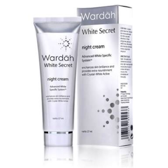 WARDAH White | Crystal Secret Day - Night  Cream 17ml - 30ml