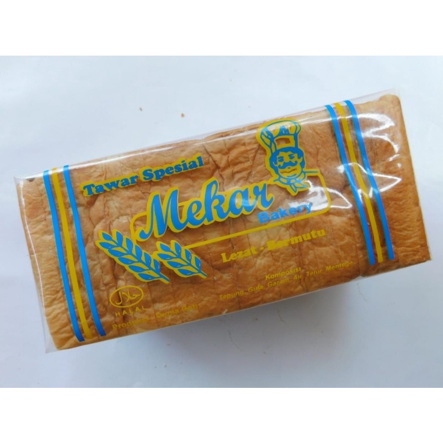 

400 gram Roti Tawar Spesial Mekar Bakery Kue Lezat dan Bermutu