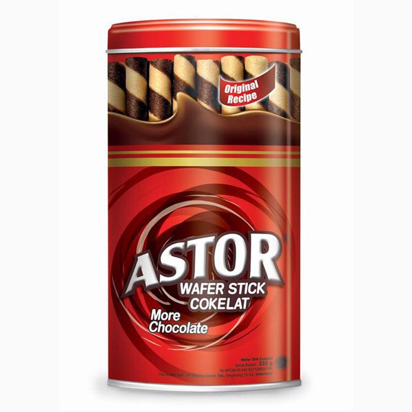 

Astor Wafer Stick Double Coklat Tin 330 Gr