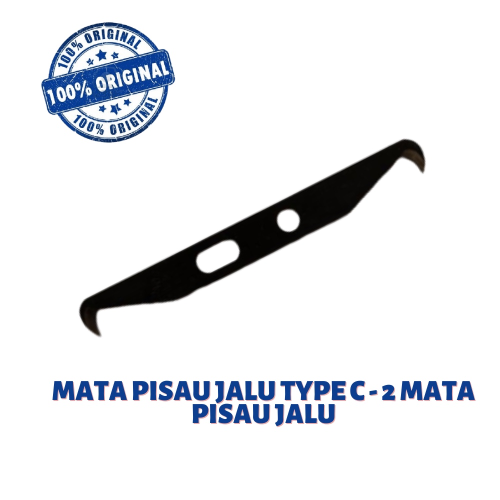 Mata pisau jalu TYPE C - 2 mata pisau jalu