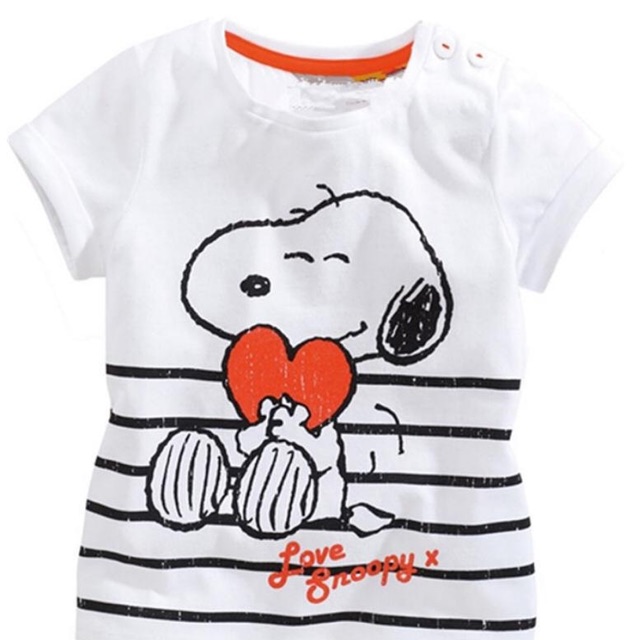 Baju atasan anak / baju kaos anak / baju Tshirt anak snoppy