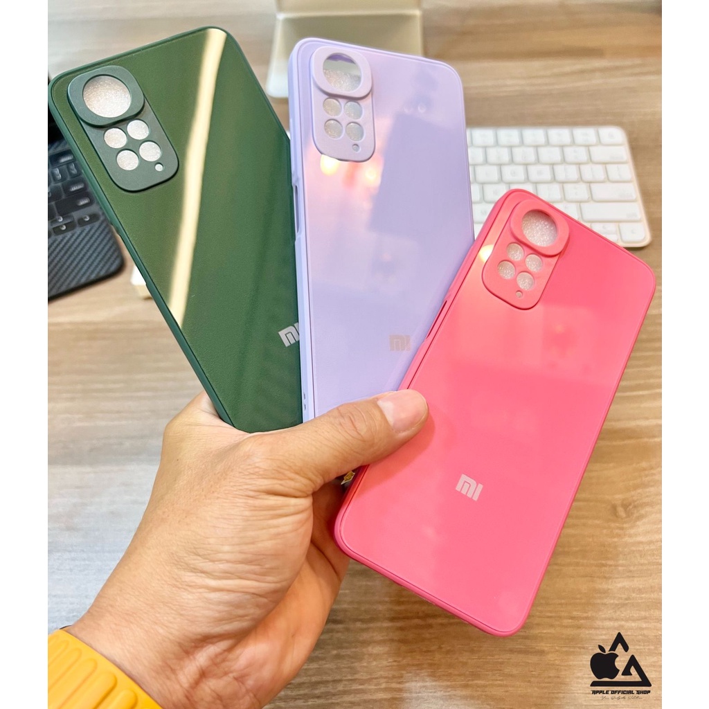 Premium Glass Case REDMI 10 NOTE 11 4G NOTE 11 PRO 4G NOTE 11 PRO 5G With LOGO TEMPERED SOFTCASE KOREAN SILIKON Candy Mewah