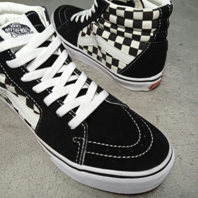 SALE VANS SK8 HI CHECKERBOARD JAPAN MARKET