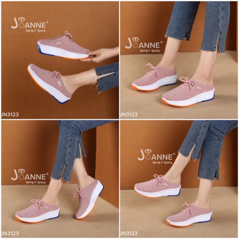 RESTOCK!! [ORIGINAL] JOANNE Casual Slop Sneakers Shoes Sepatu Wanita #JN3123