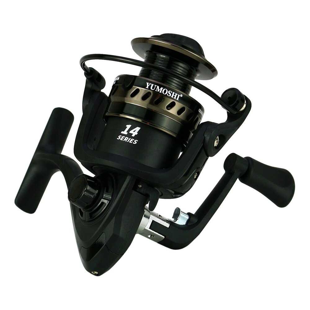 YUMOSHI LS Reel Pancing Fishing Reel 14 Ball Bearing 5.2:1