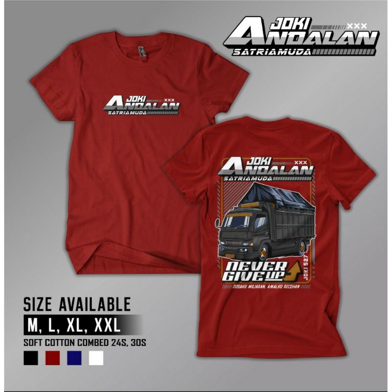 kaos truk kaos trek joki andalan terbaru termurah