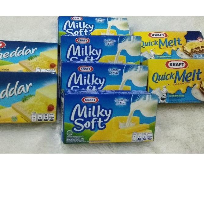 

Gratis Ongkir!! KODE-288 KEJU KRAFT CHEDDAR KRAFT MILKY SOFT KRAFT QUICK MELT 165GRAM KEJU MURAH ASL