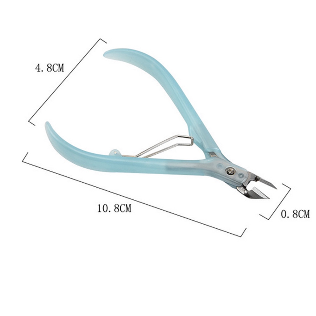 [Jianxin] Nail Clipper Sharp Portable Stainless Steel Mini Cuticle Scissor for Home