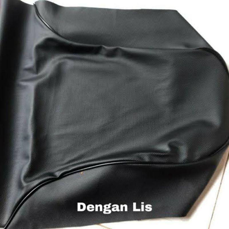sarung jok motor Honda Scoopy karbu dan Scoopy fi ori warna hitam dan coklat