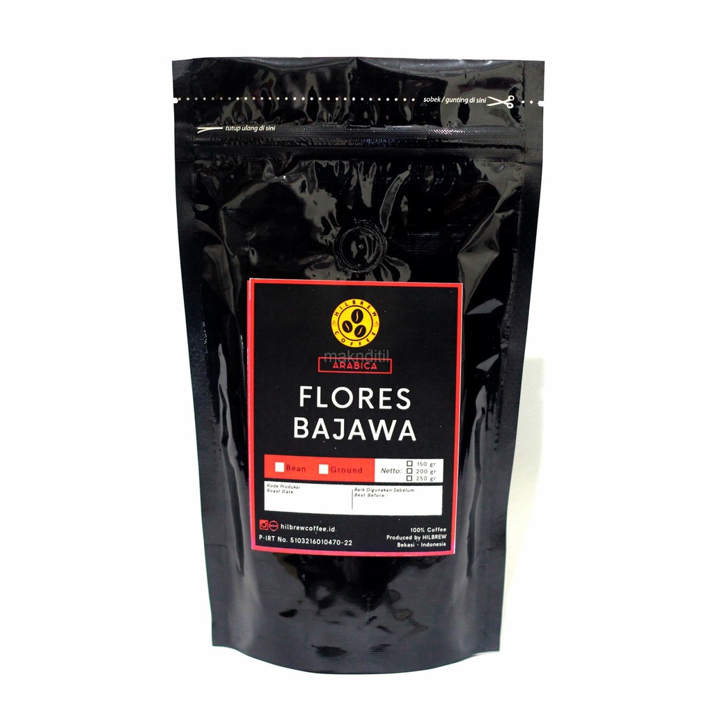 

Kopi Arabica Flores Bajawa - 250 Gram