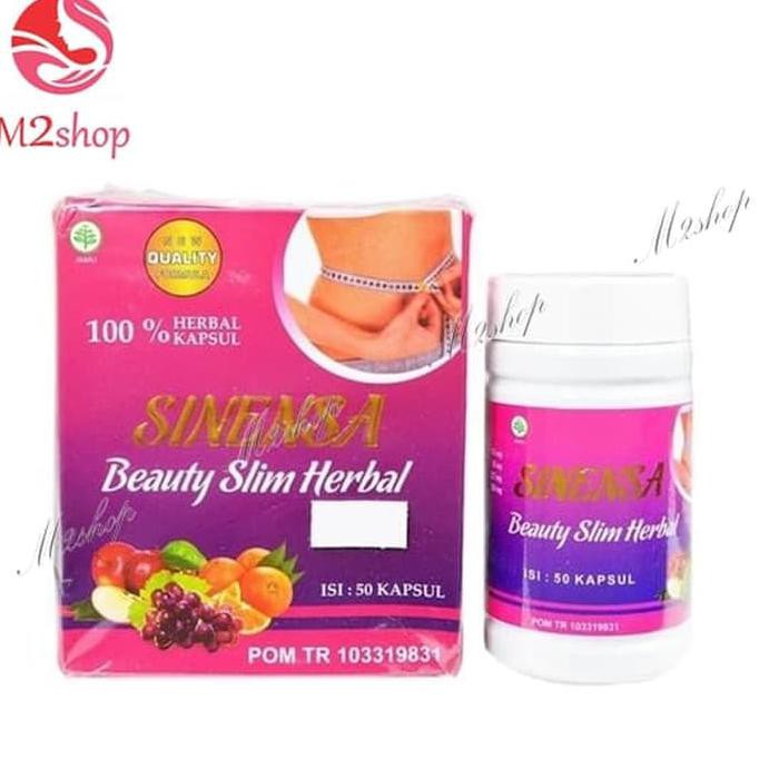 Bhgfv645sdokg Sinensa Beauty Slim Herbal Bpom Isi 50capsule Apotek Tentrem Shopee Indonesia