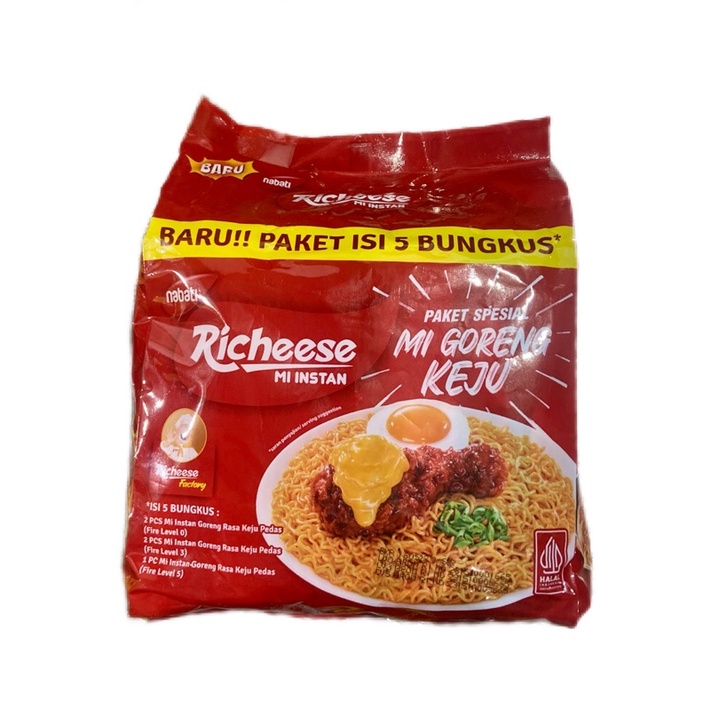 

VIRALL Mie recheese mie istant mie goreng NEW VARIANT (isi 5)