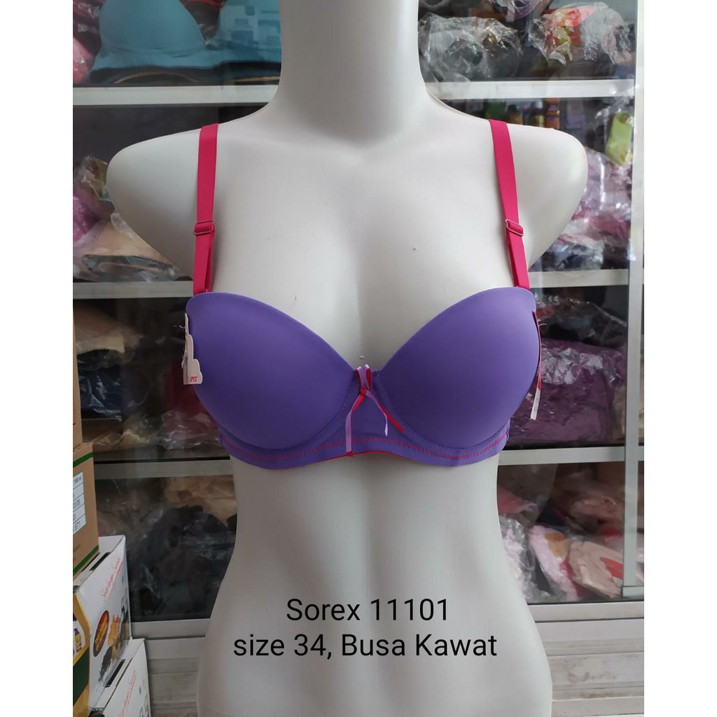 bra sorex half cup rainbow busa berkawat sale murah berkualitas