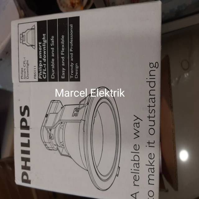Kap lampu Downlight 4inch Philips E27