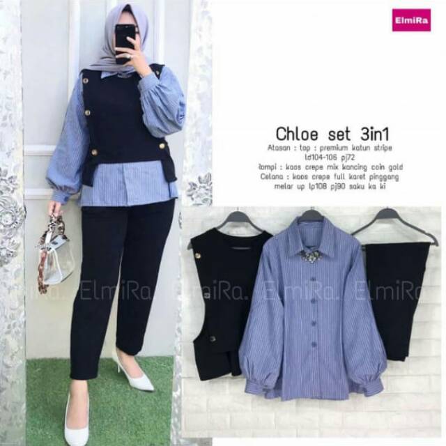 Chloe set 3in 1