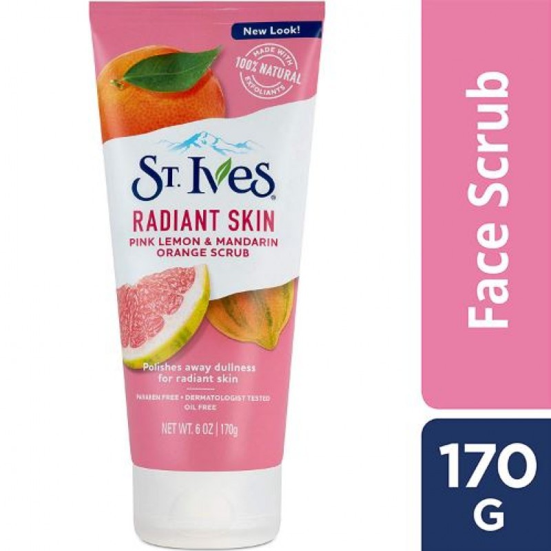 

ST.IVES Radiant Skin Pink Lemon & Mandarin Orange Scrub 170g