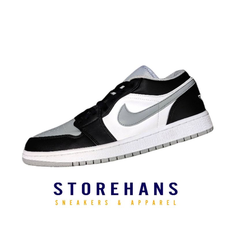 SEPATU AIR JORDAN 1 LOW LIGHT SMOKE GREY