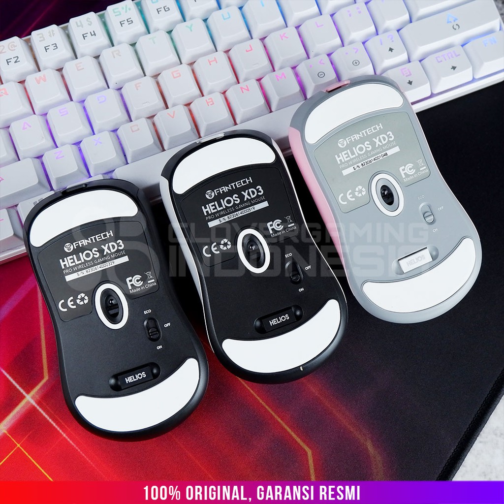 Fantech Helios XD3 RGB Wireless Gaming Mouse - Ultra lightweight XD 3 XD-3 Zowie S2 Shape