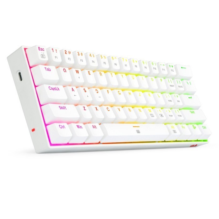 Keyboard Redragon Mechanical Gaming RGB DRAGONBORN WHITE - K630W-RGB