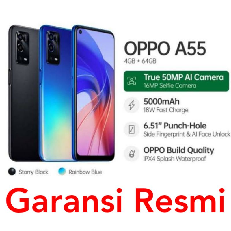 Oppo A55 Garansi Resmi