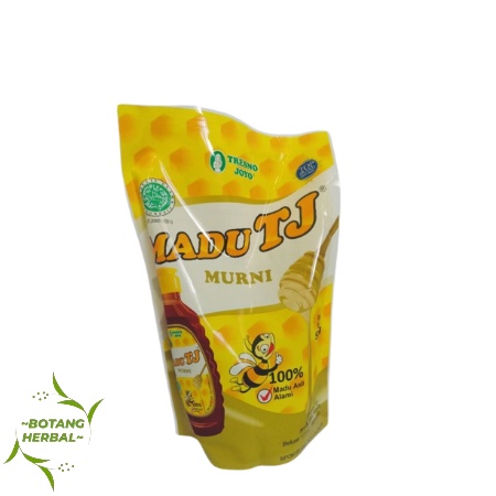 

Madu TJ Murni Refill 500 gram / Kemasan Pouch 500 Gram / Tresno Joyo Asli 100%