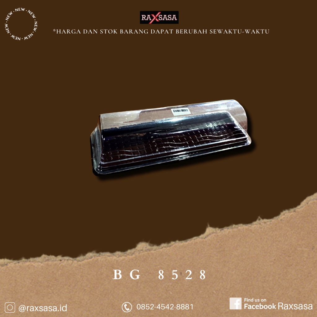 Mika BG 8528 Coklat Panjang Cake/Bolu Roll