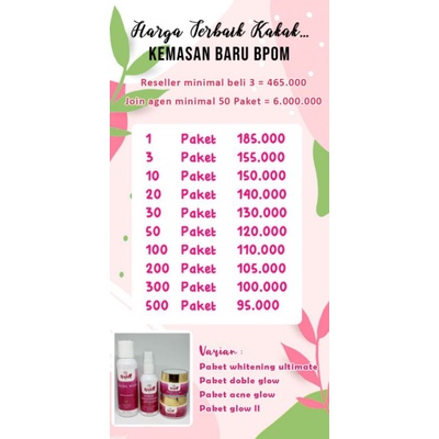 KRIM SIANG BPOM RJNSKIN NRGLOW/DAY CREAM GLOWING INSTAN