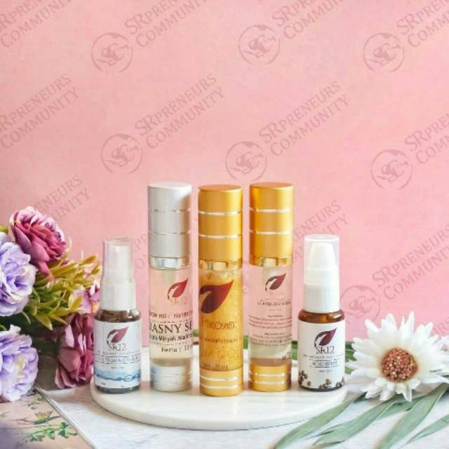 TERBAIKSERUM SR12 /ANTI AGING/ANTI KERIPUT/SERUM GLOWING/ACNE SERUM/MEMUTIHKAN WAJAH