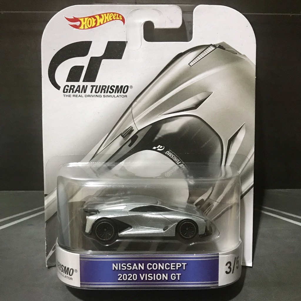 Hot Wheels Nissan Concept 2020 Vision GT Gran Turismo Ban Karet