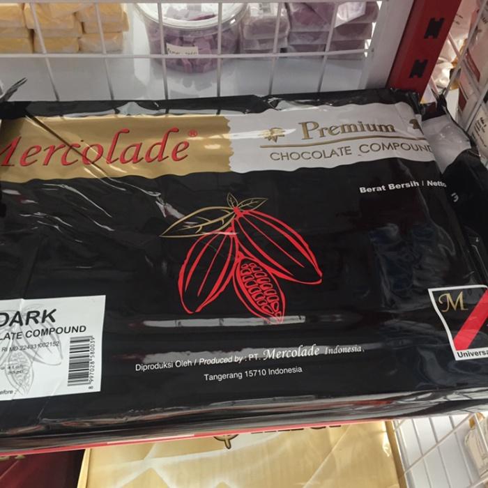 

Bahan Kue | Coklat Premium Dark Compound 5Kg Mercolade Kualitas Terbaik