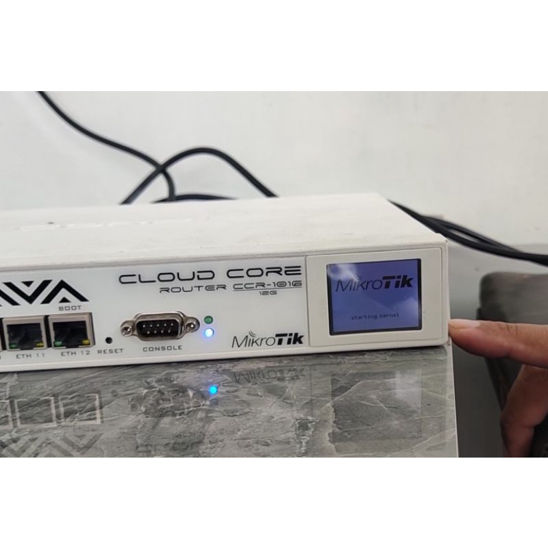 Mikrotik CCR 1016 12g Fullset Bekas Bergaransi