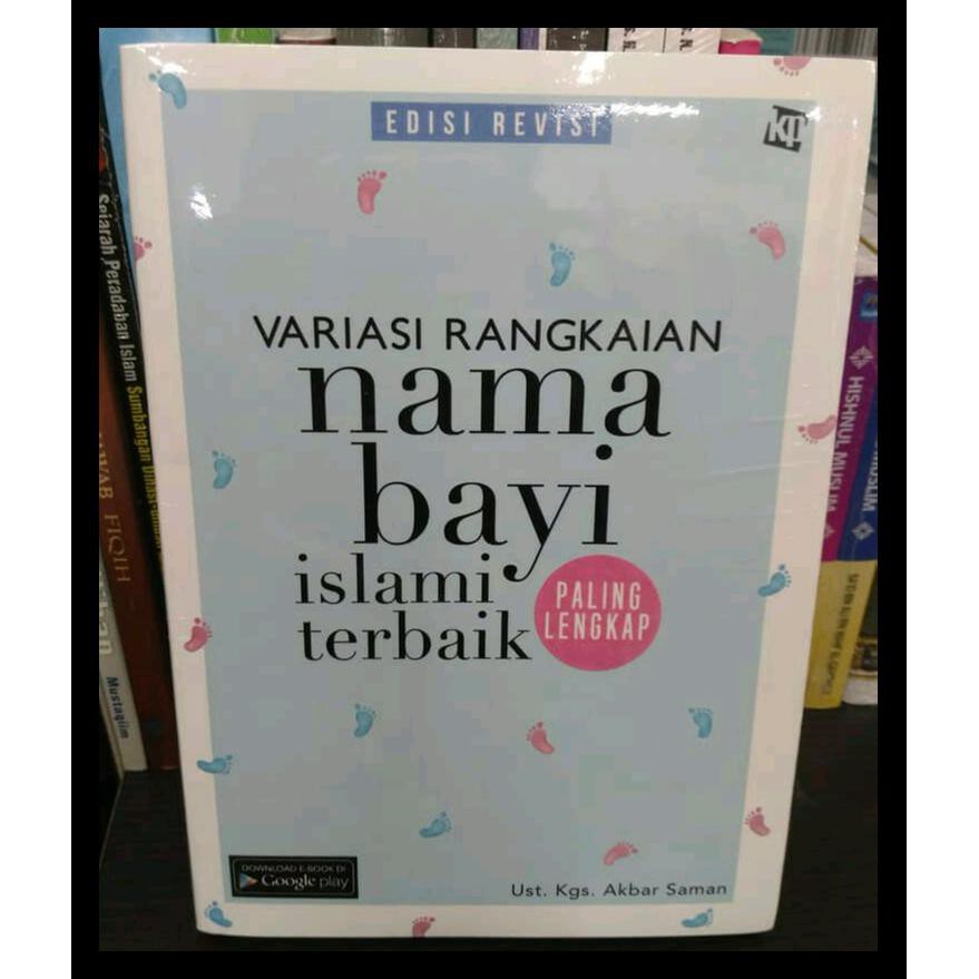 Ready Stok Buku Variasi Rangkaian Nama Bayi Islami Terbaik