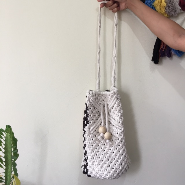 Macrame Bucket Bag / Tas Macrame