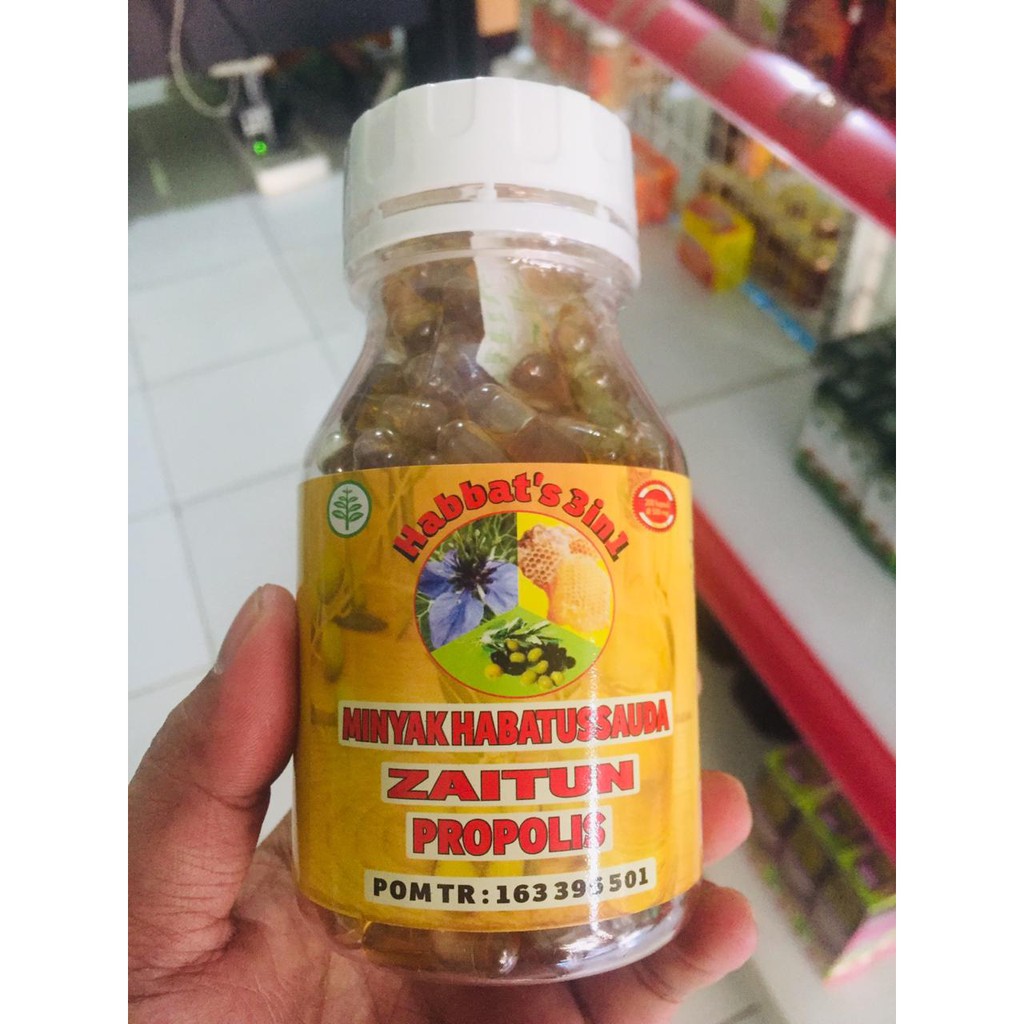 Minyak Habbatussauda Zaitun Propolis