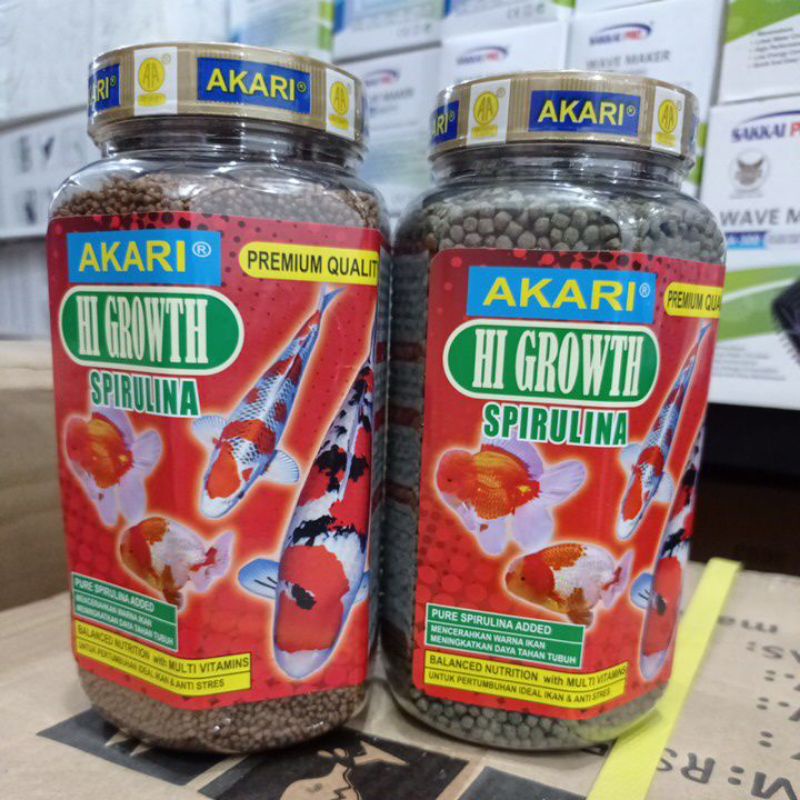 Makanan Ikan koi AKARI AA HI GROWTH 350gr