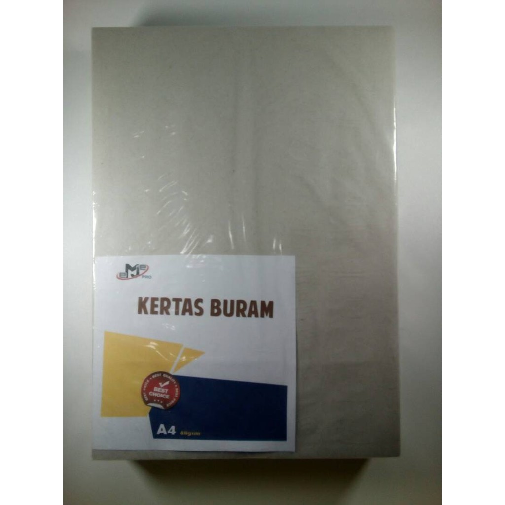 Jual Kertas Buram Atau Kertas Koran Ukuran A4 - EMJe Pro | Shopee Indonesia