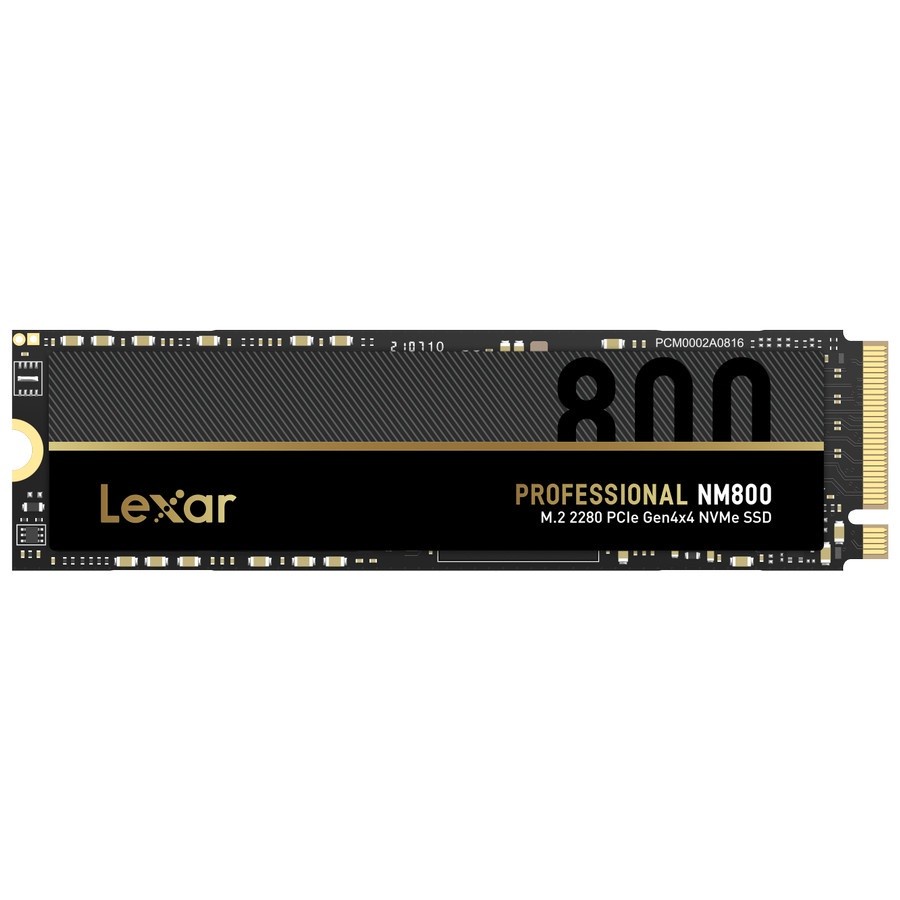 Lexar SSD LNM800X512G-RNNNG 512GB M.2 NVME PCIE 4X4 7400 MB/S