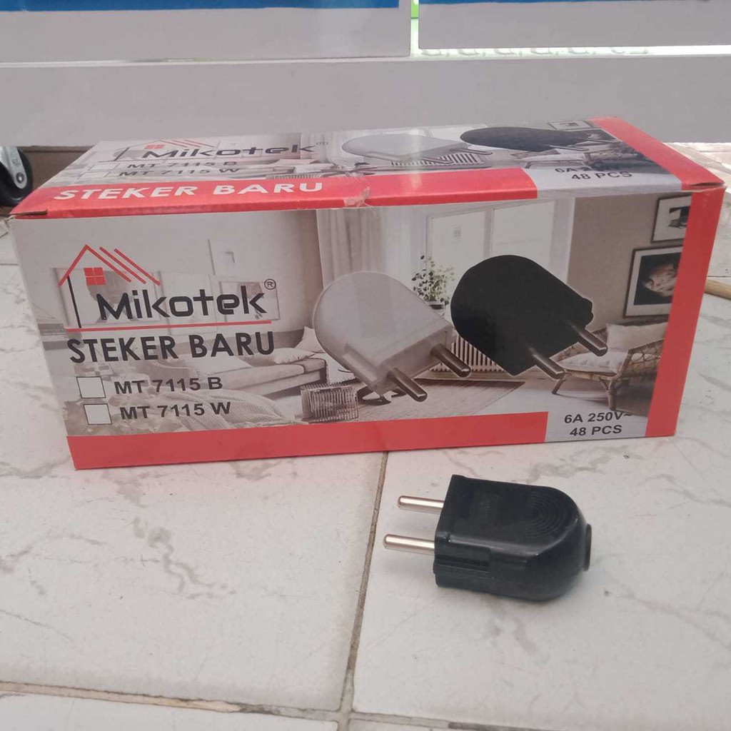 Mikotek Steker Jumbo - Hitam