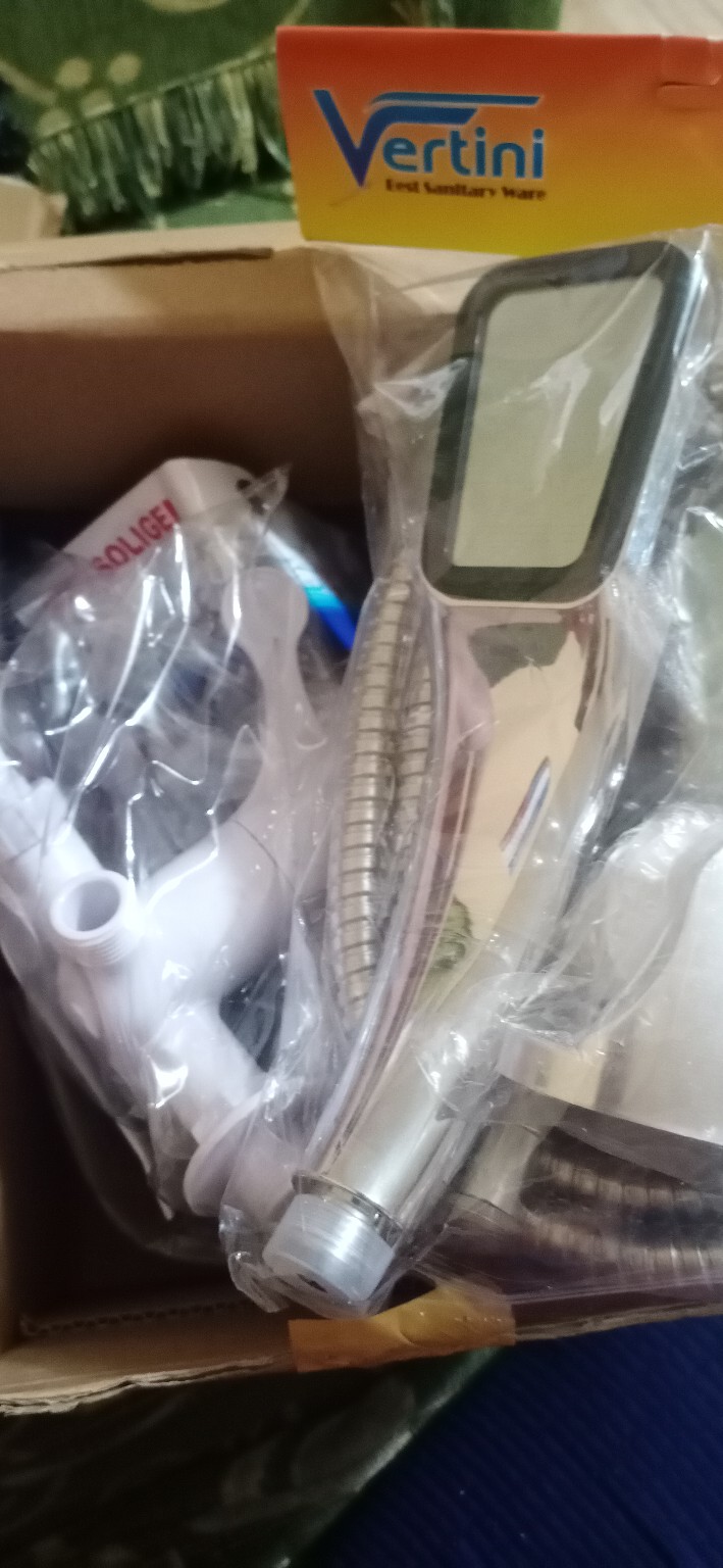 Kran Cabang Plastik Pvc Soligen S9- Keran Air Shower Double Dua Abs Faucet Dual Murah I12