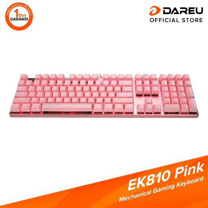 DAREU EK-810 Mechanical Keyboard Pink Edition HIGH QUALITY MECHANICAL