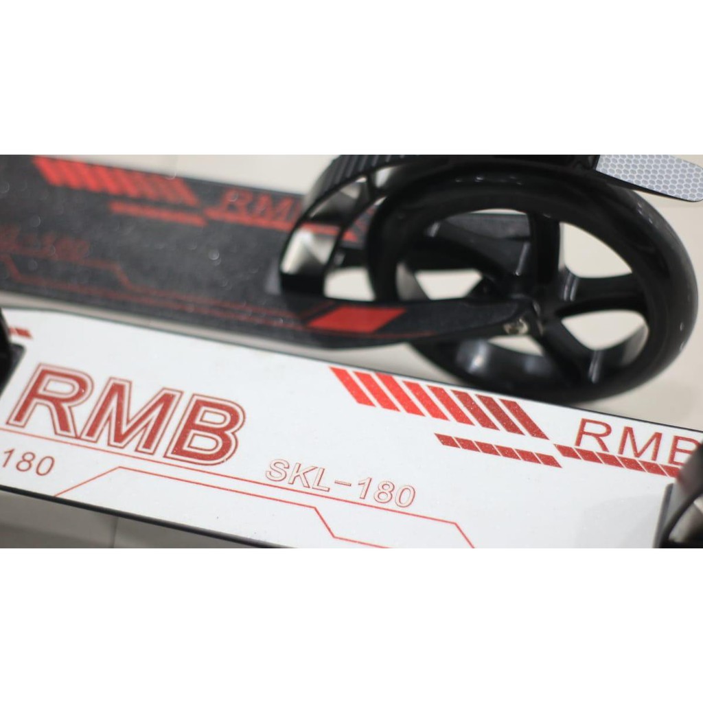Skuter Sekuter RMB SKL180 Dewasa otoped Anak 2 Roda Rangka Stainless Steel Kuat Kokoh Garansi COD SNI-4