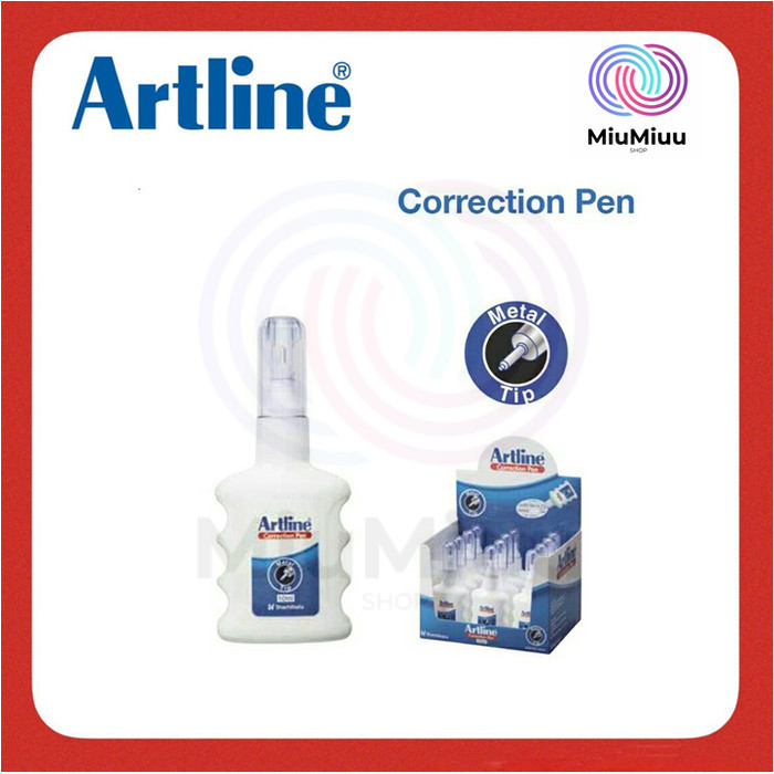 

TIP EX CORRECTION PEN BOTOL TIP-EX ARTLINE ECR-B10 ML