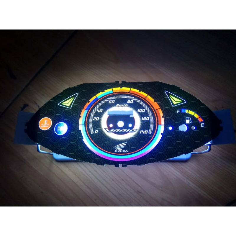 Jual Papan Speedometer Custom Vario Old Karbu Spidometer Honda