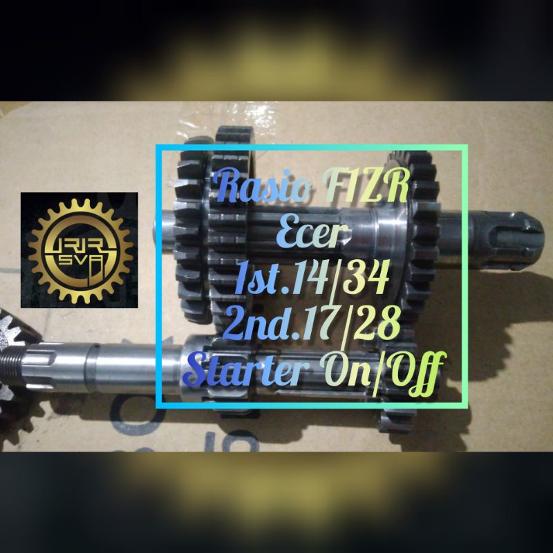 Gigi Rasio Racing F1ZR (FIZR) (FIZ R) (Force 1) DRAG ROAD RACE GRASTRACK GTX Ecer Gigi 1 & 2 = 1st.1
