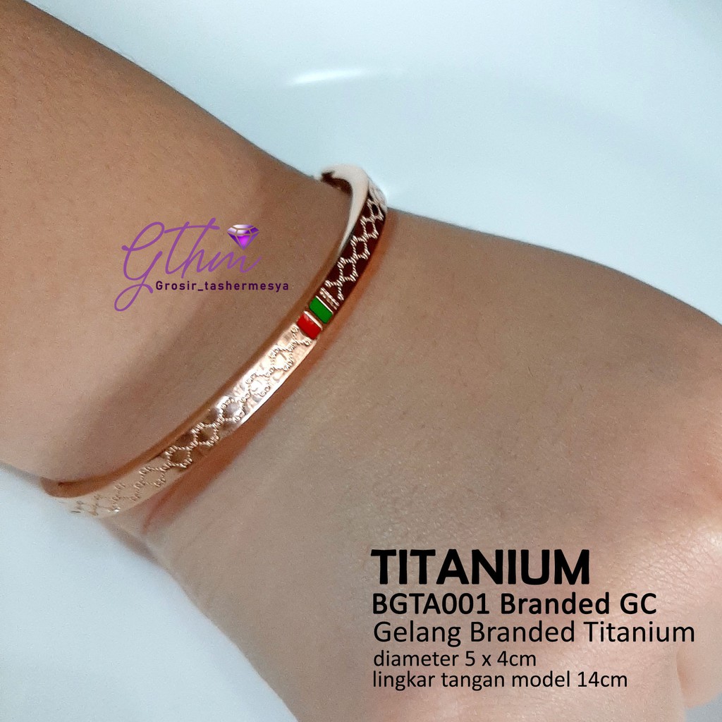 Gelang Anak Titanium unicorn Kuda Poni Anti Karat Perhiasan import BGTA001 GTHM