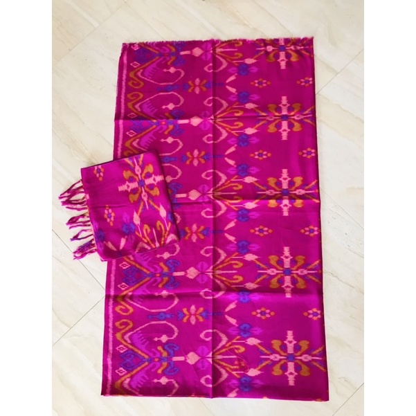 kamen katun Endek mastuli set selendang